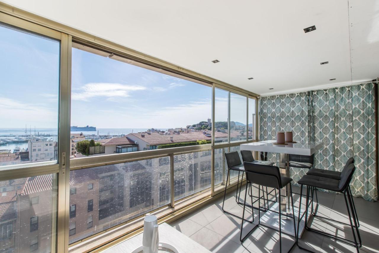 Lb Vacation Rentals I Admire Panoramic Ocean Views Through Walls Of Windows Cannes Exterior foto